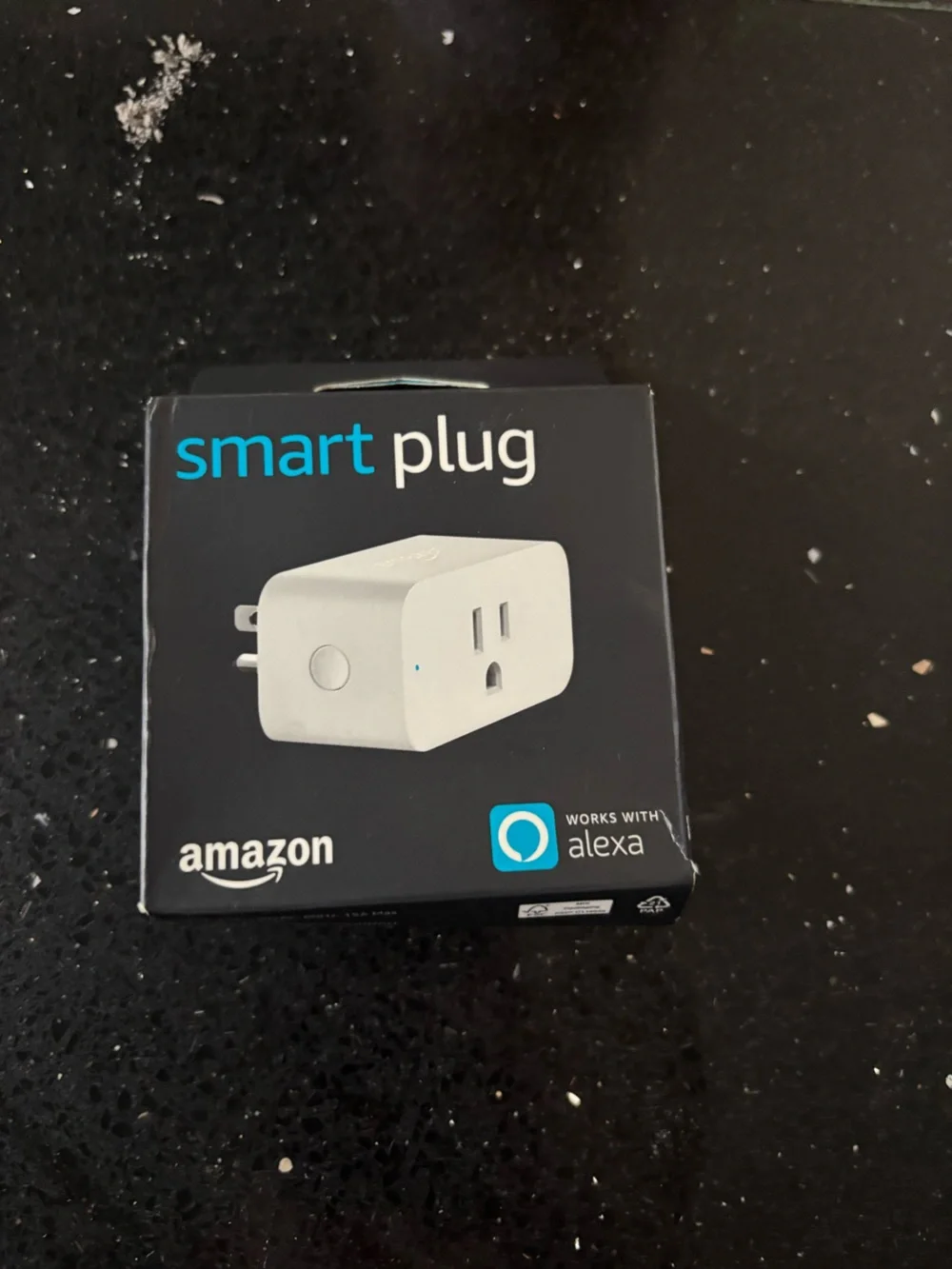Amazon Alex w/ Smart Plug Adapter in White **take both**